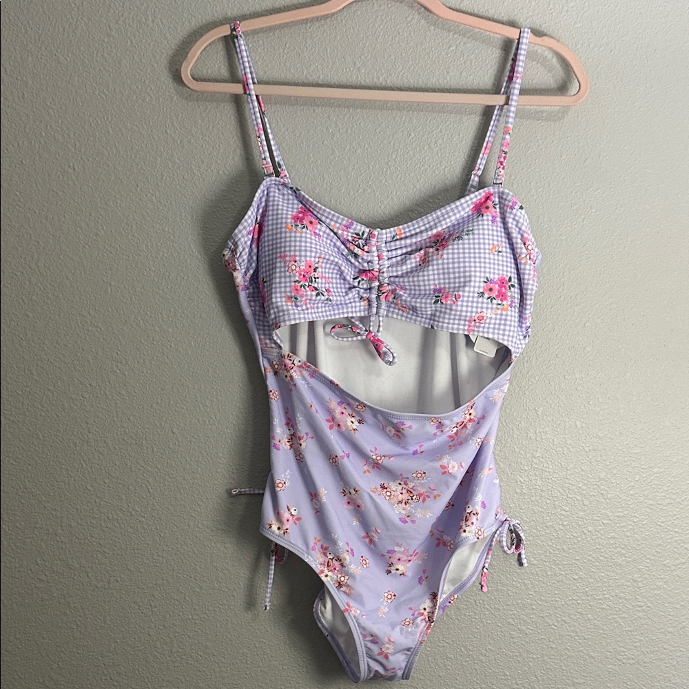 Floral Cutout One-Piece Swimsuit decree